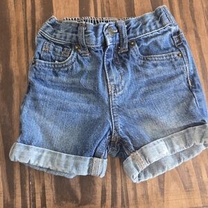 Cherokee Toddler Denim Shorts 18 Months